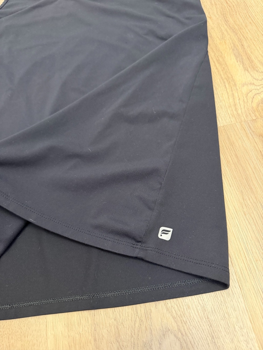 Fabletics Black Racerback Tank Top - Picture 3 of 4